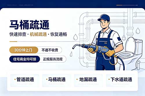 黄岛马桶疏通