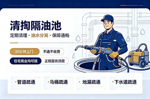黄岛清掏隔油池